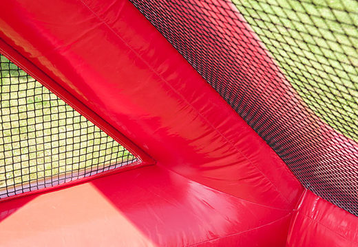 Holen Sie sich ein aufblasbares rotes Fußballtor in der Größe eines Futsaltors für Jung und Alt. Bestellen Sie aufblasbares Fußballtor jetzt online bei JB Inflatables Niederlande