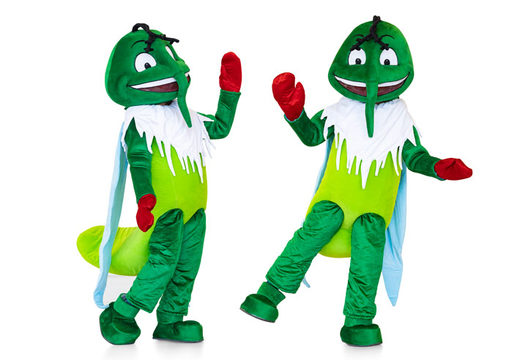 Grüner Mücken-Maskottchen-Anzug zum Online-Verkauf