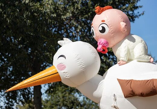 Aufblasbare Neugeborenen-Baby-Storch online bestellen