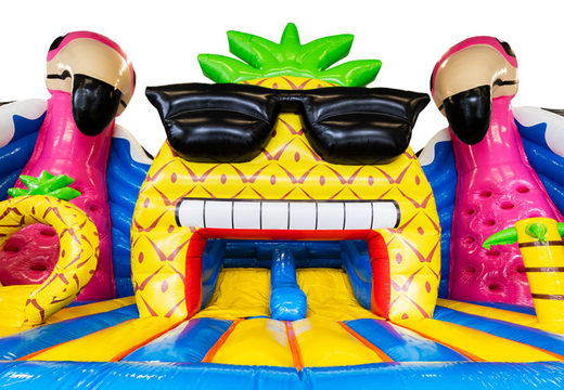 Bestellen Sie online ein großes Ananas-Springkissen mit Sonnenbrille