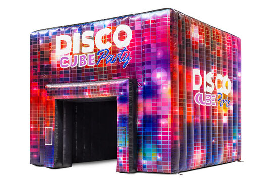 Aufblasbares Zelt für Partys, schwarzes Interieur, Disco-Thema, zu verkaufen