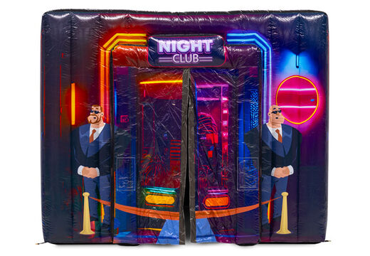 Vorderseite des aufblasbaren Zeltes Disco Security Partyzelt Nachtclub für Partys