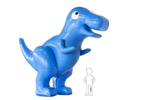 Mega opblaasbaar Delta Fiber Dino productvergroting te koop. Bestel opblaasbare 3D objecten nu online bij JB Inflatables Nederland 